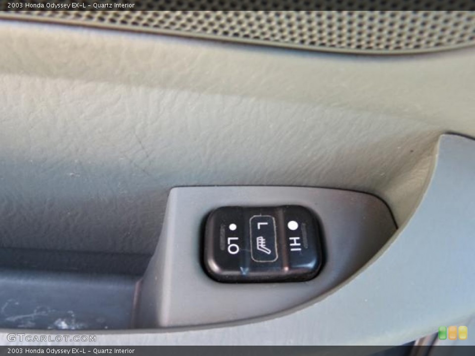 Quartz Interior Controls for the 2003 Honda Odyssey EX-L #81089918