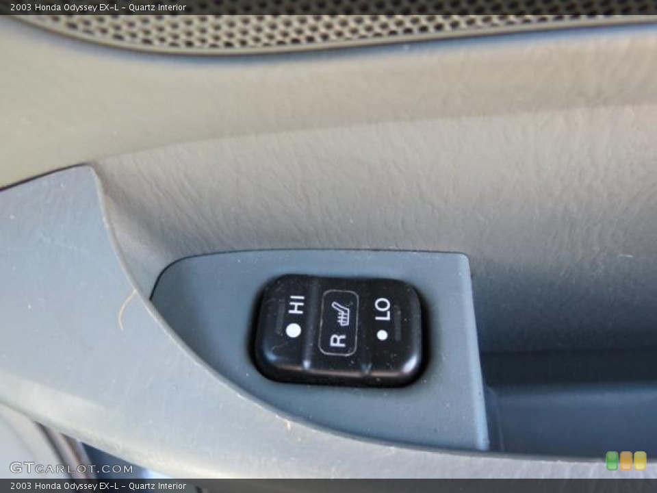 Quartz Interior Controls for the 2003 Honda Odyssey EX-L #81090259