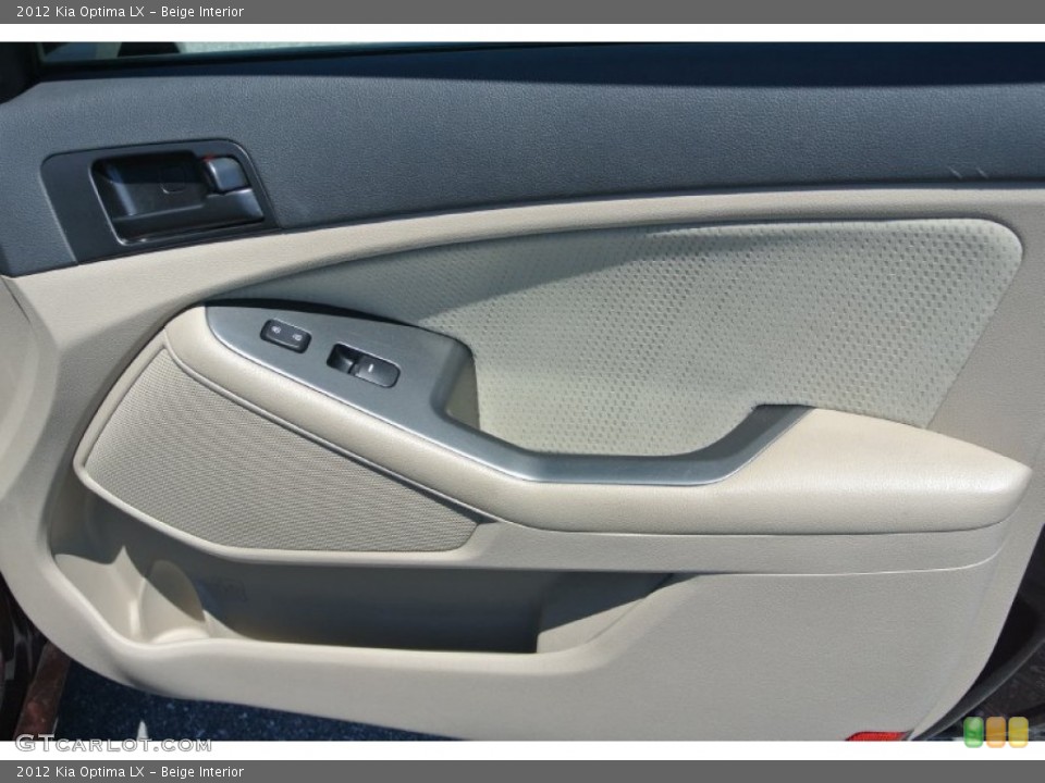Beige Interior Door Panel for the 2012 Kia Optima LX #81091847