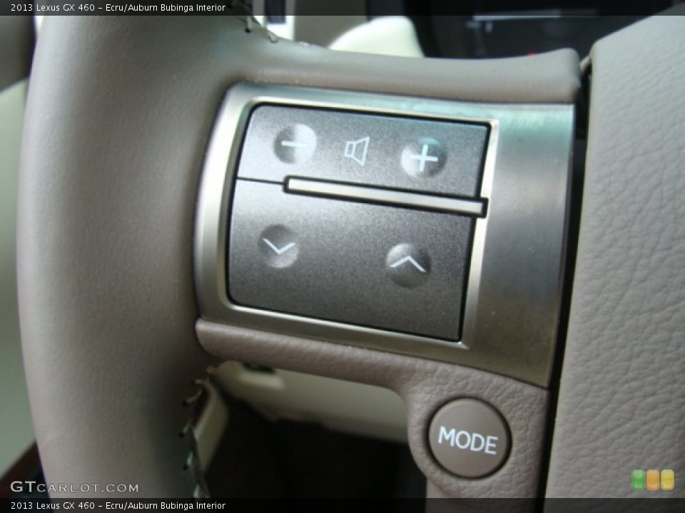 Ecru/Auburn Bubinga Interior Controls for the 2013 Lexus GX 460 #81092545