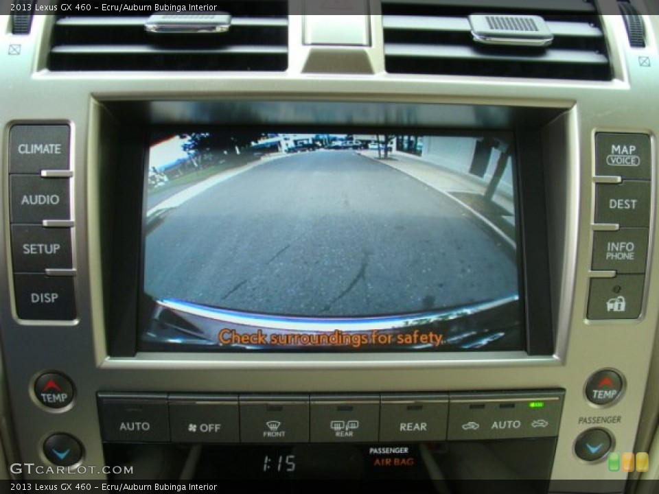 Ecru/Auburn Bubinga Interior Controls for the 2013 Lexus GX 460 #81092630