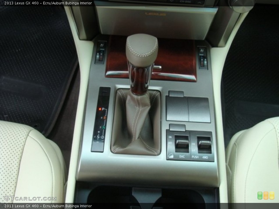 Ecru/Auburn Bubinga Interior Transmission for the 2013 Lexus GX 460 #81092651
