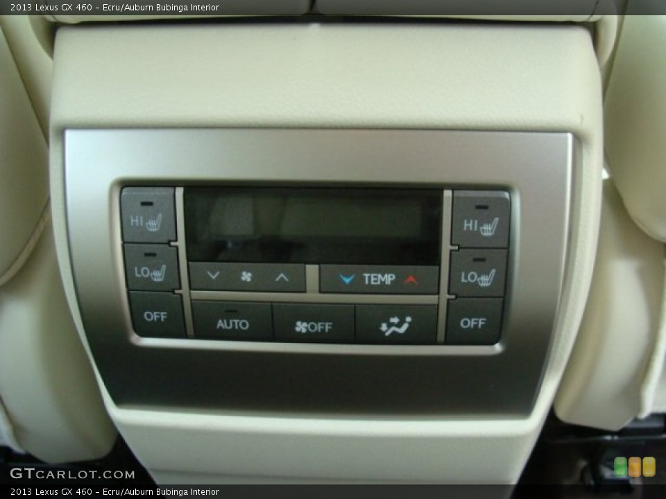 Ecru/Auburn Bubinga Interior Controls for the 2013 Lexus GX 460 #81092732