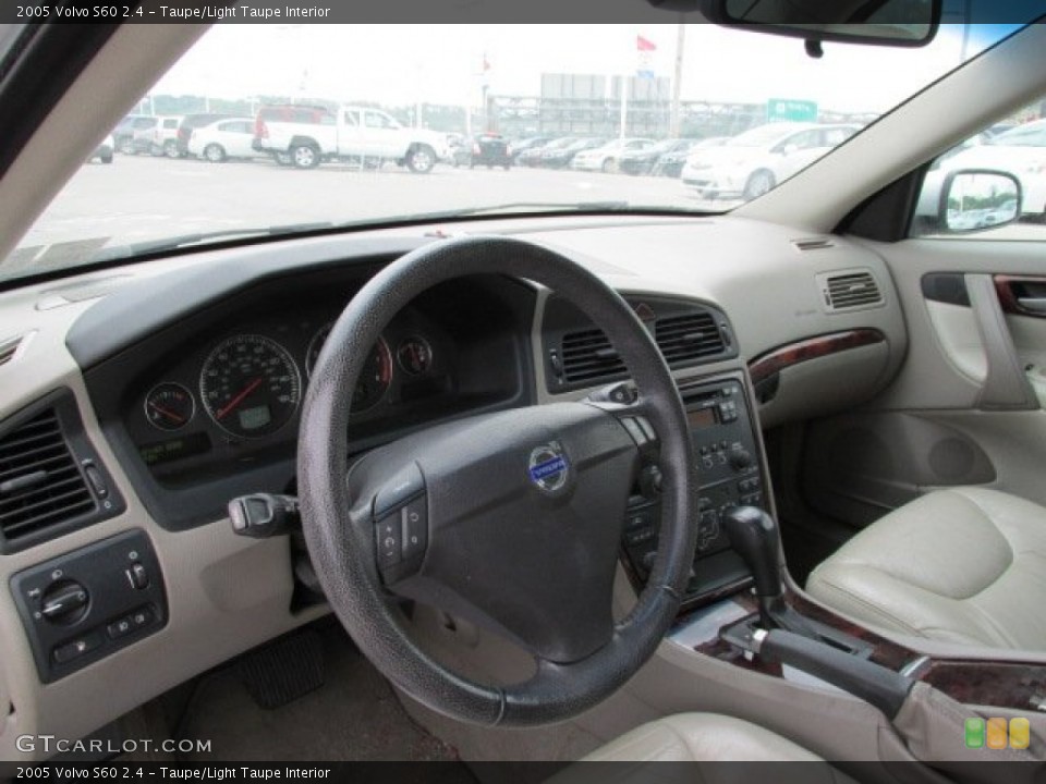 Taupe/Light Taupe Interior Dashboard for the 2005 Volvo S60 2.4 #81094646