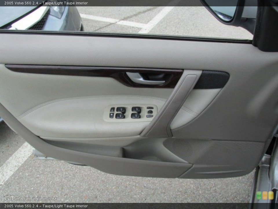 Taupe/Light Taupe Interior Door Panel for the 2005 Volvo S60 2.4 #81094753