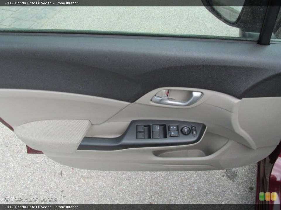 Stone Interior Door Panel for the 2012 Honda Civic LX Sedan #81095486