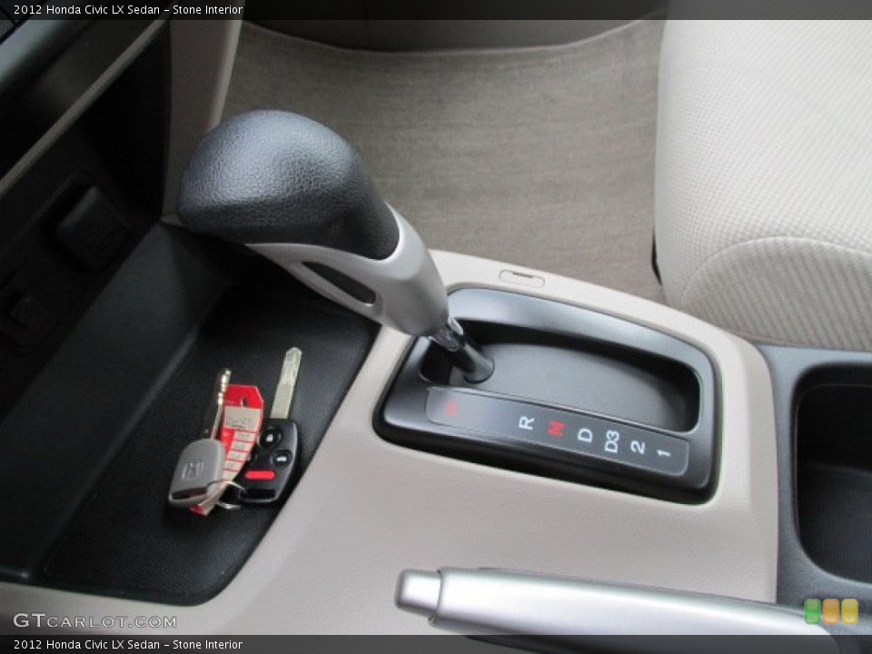 Stone Interior Transmission for the 2012 Honda Civic LX Sedan #81095578