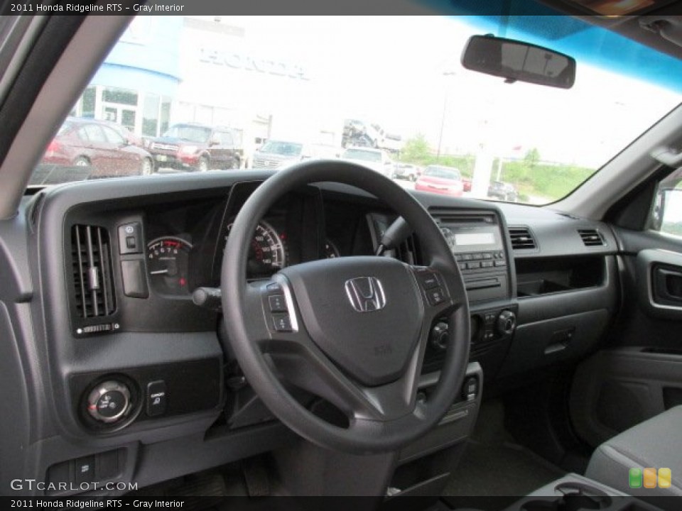 Gray Interior Dashboard for the 2011 Honda Ridgeline RTS #81096371