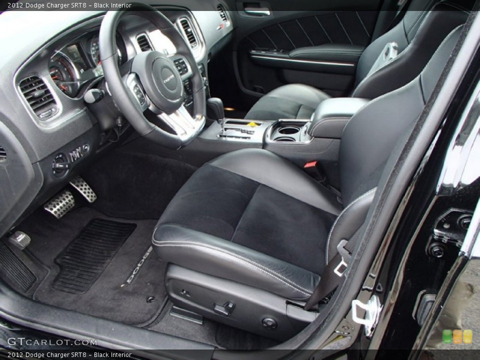 Black Interior Photo for the 2012 Dodge Charger SRT8 #81096386