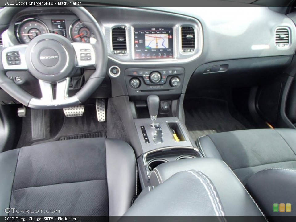 Black Interior Dashboard for the 2012 Dodge Charger SRT8 #81096431