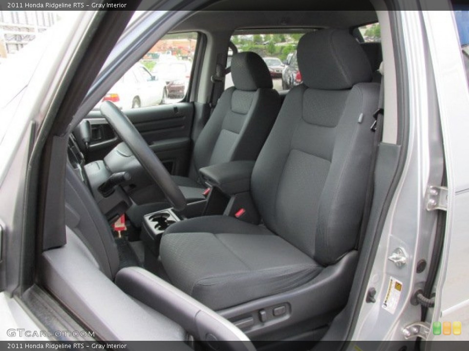 Gray Interior Front Seat for the 2011 Honda Ridgeline RTS #81096913