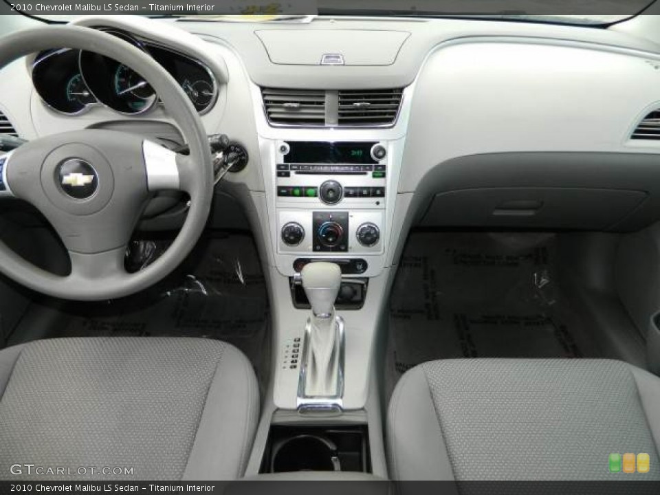 Titanium Interior Dashboard for the 2010 Chevrolet Malibu LS Sedan #81097262
