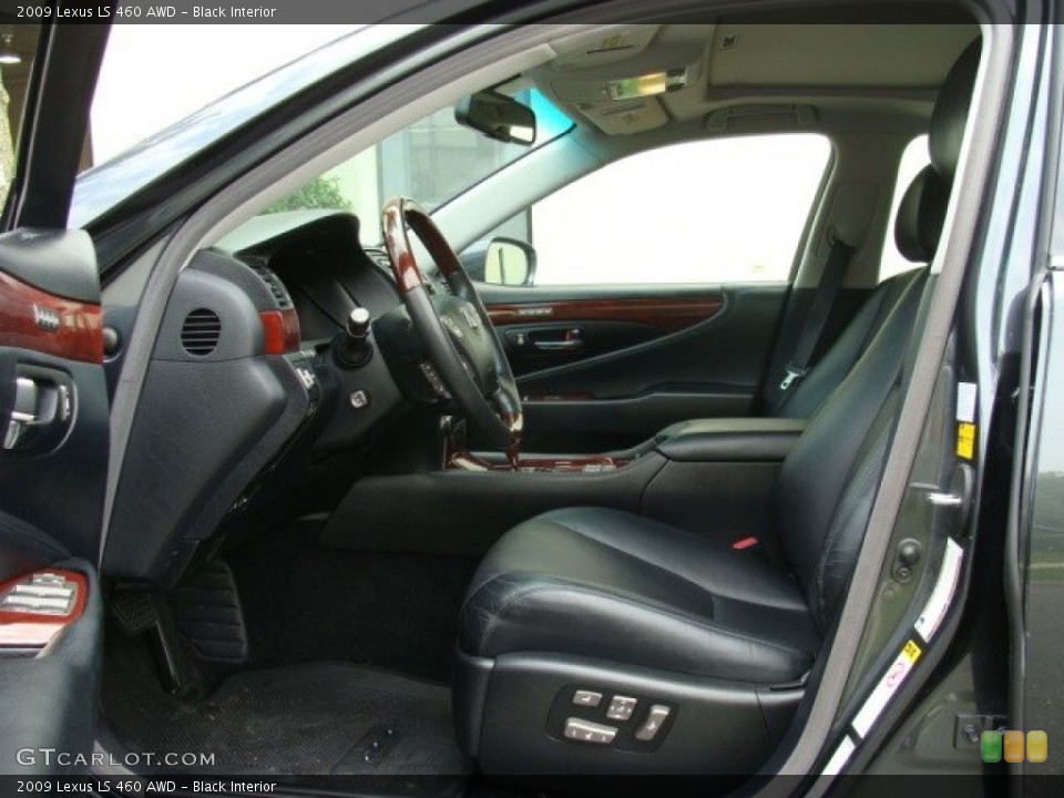 Black Interior Photo for the 2009 Lexus LS 460 AWD #81097949