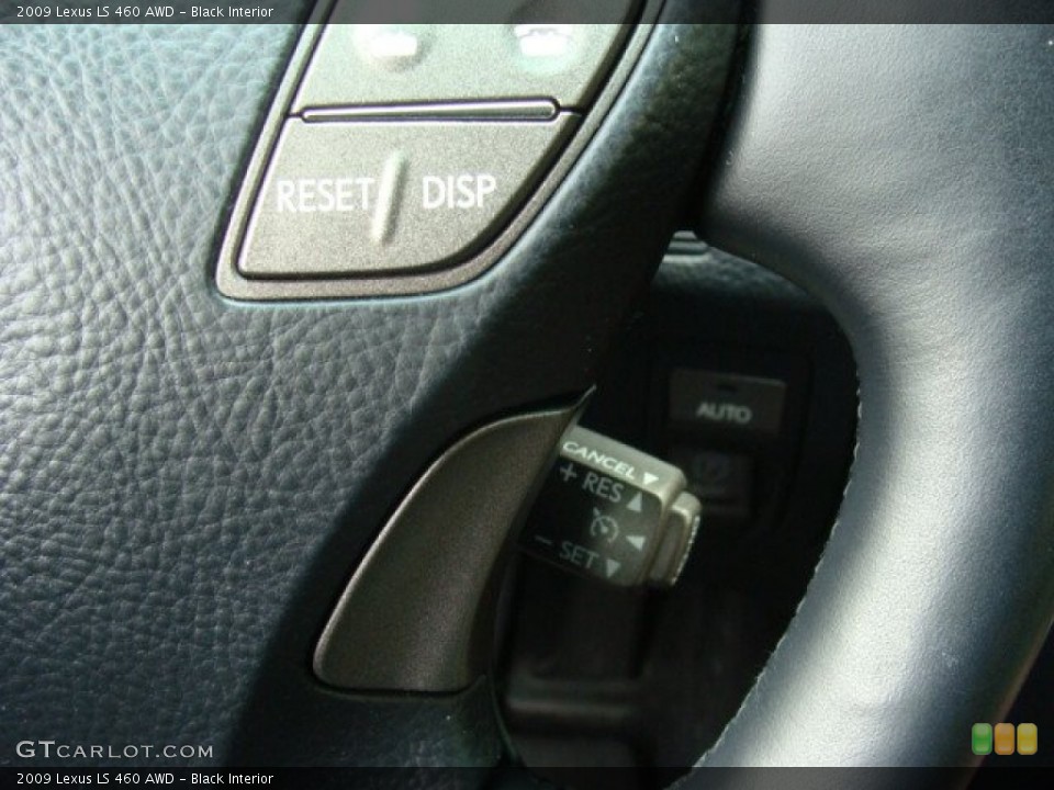 Black Interior Controls for the 2009 Lexus LS 460 AWD #81098075