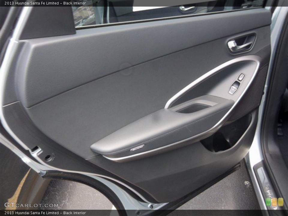 Black Interior Door Panel for the 2013 Hyundai Santa Fe Limited #81098909