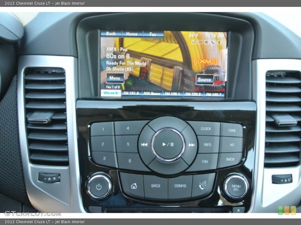 Jet Black Interior Controls for the 2013 Chevrolet Cruze LT #81099510