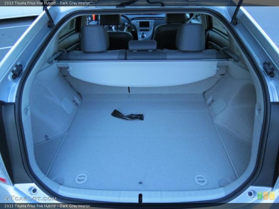 Dark Gray Interior Trunk for the 2013 Toyota Prius Five Hybrid #81100719