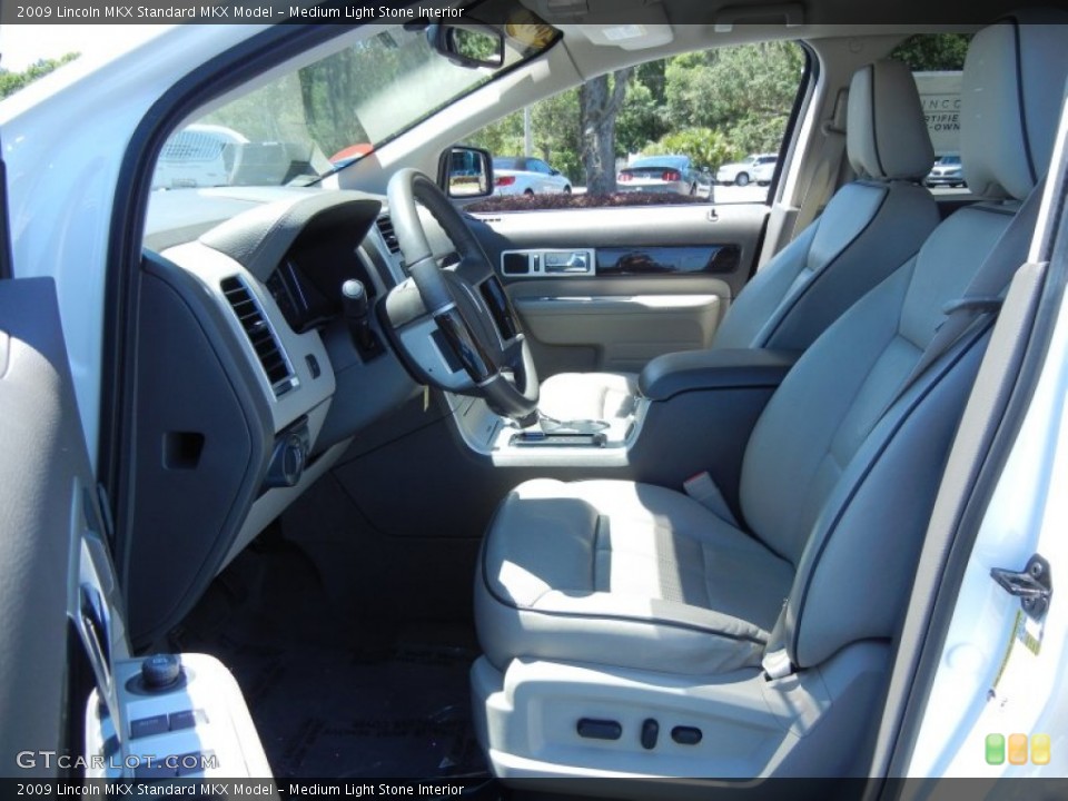 Medium Light Stone Interior Photo for the 2009 Lincoln MKX  #81101351