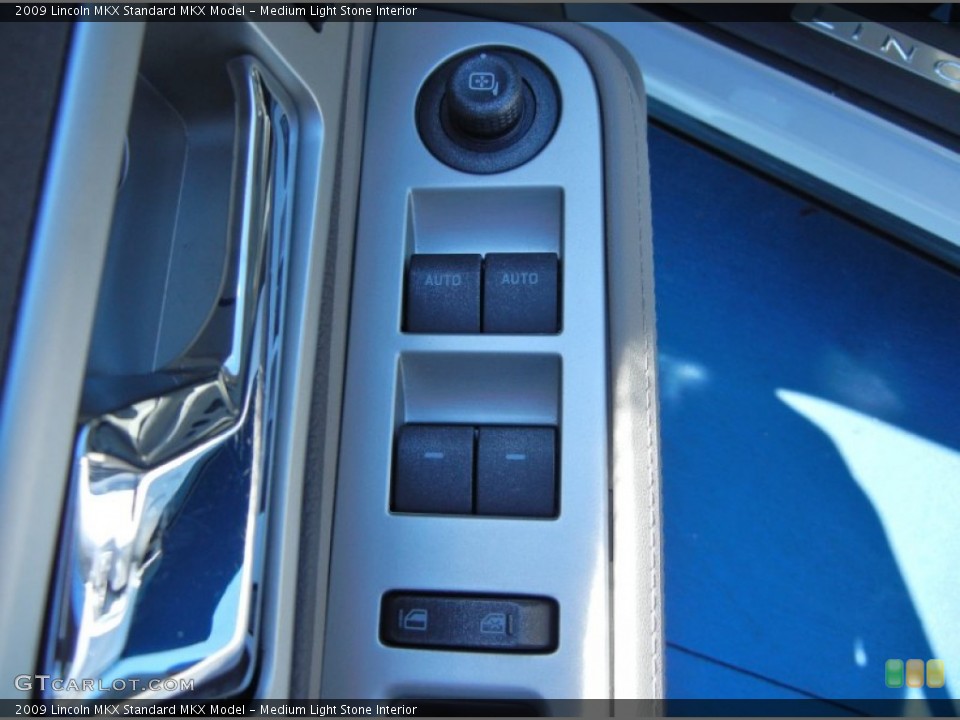 Medium Light Stone Interior Controls for the 2009 Lincoln MKX  #81101402
