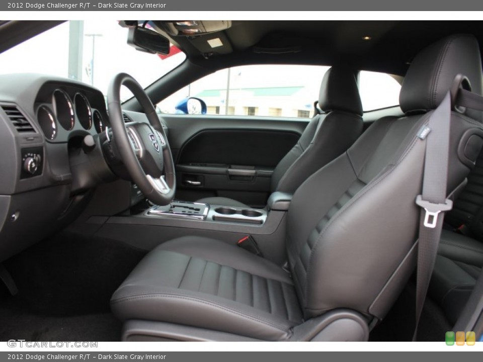 Dark Slate Gray Interior Photo for the 2012 Dodge Challenger R/T #81101570