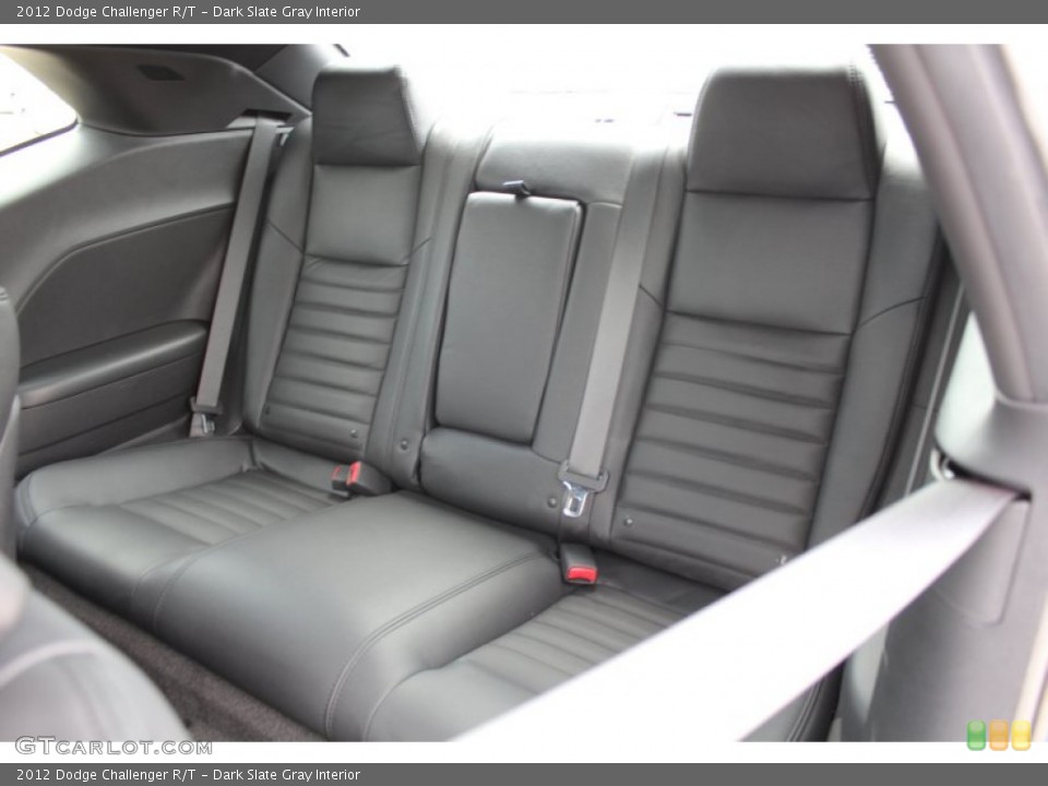 Dark Slate Gray Interior Rear Seat for the 2012 Dodge Challenger R/T #81101648