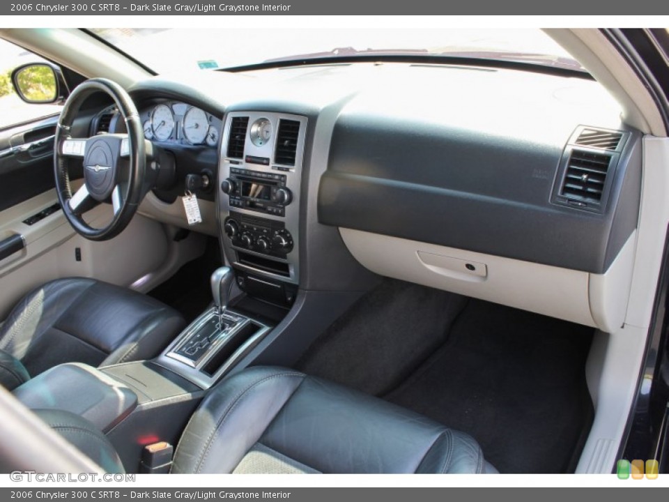 Dark Slate Gray/Light Graystone Interior Dashboard for the 2006 Chrysler 300 C SRT8 #81101945