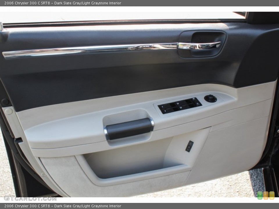 Dark Slate Gray/Light Graystone Interior Door Panel for the 2006 Chrysler 300 C SRT8 #81101990