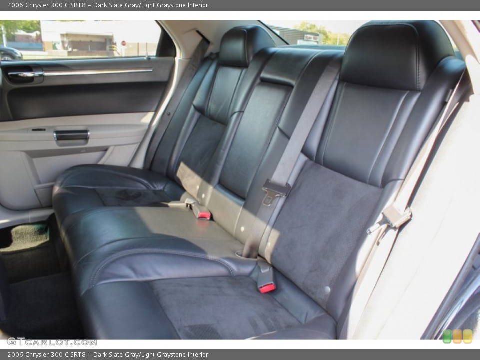 Dark Slate Gray/Light Graystone Interior Rear Seat for the 2006 Chrysler 300 C SRT8 #81102143