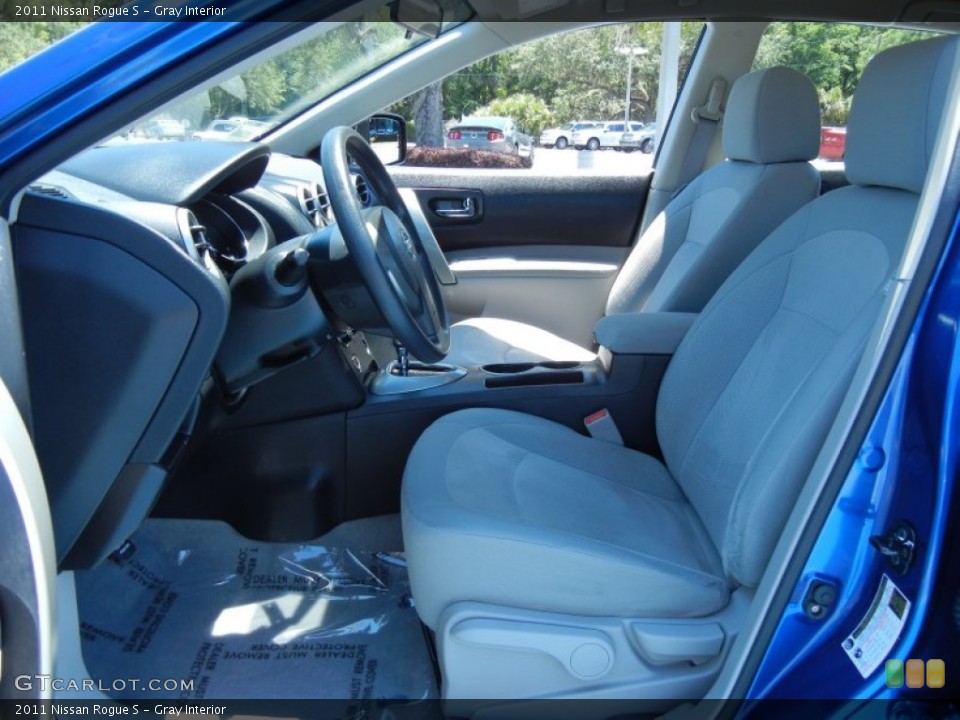 Gray Interior Photo for the 2011 Nissan Rogue S #81102674