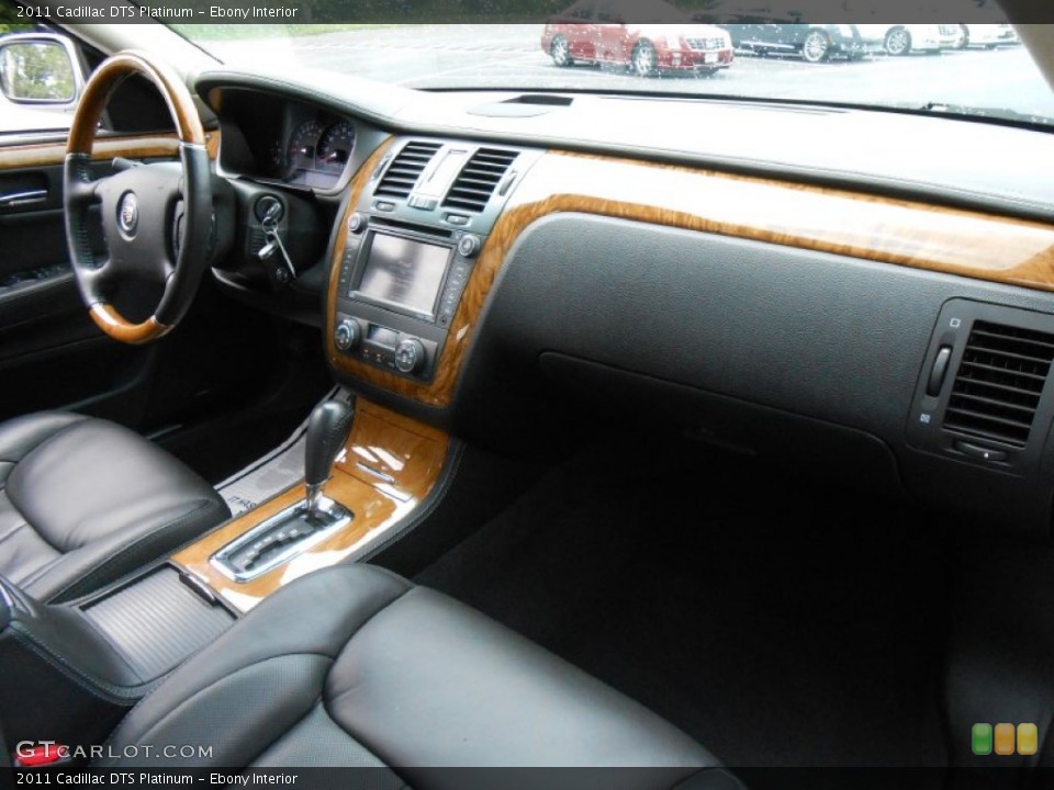 Ebony Interior Dashboard for the 2011 Cadillac DTS Platinum #81104155