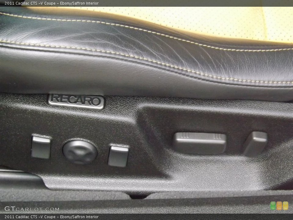 Ebony/Saffron Interior Controls for the 2011 Cadillac CTS -V Coupe #81104201