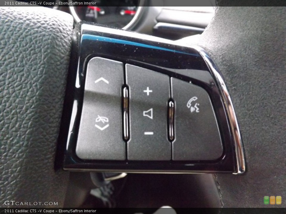 Ebony/Saffron Interior Controls for the 2011 Cadillac CTS -V Coupe #81104489