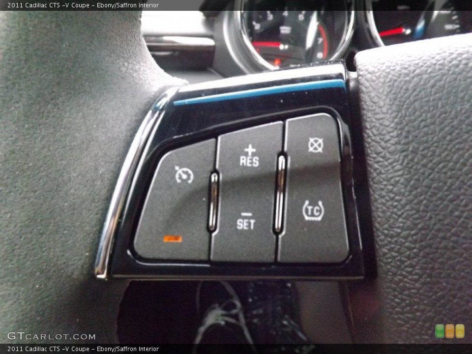 Ebony/Saffron Interior Controls for the 2011 Cadillac CTS -V Coupe #81104513