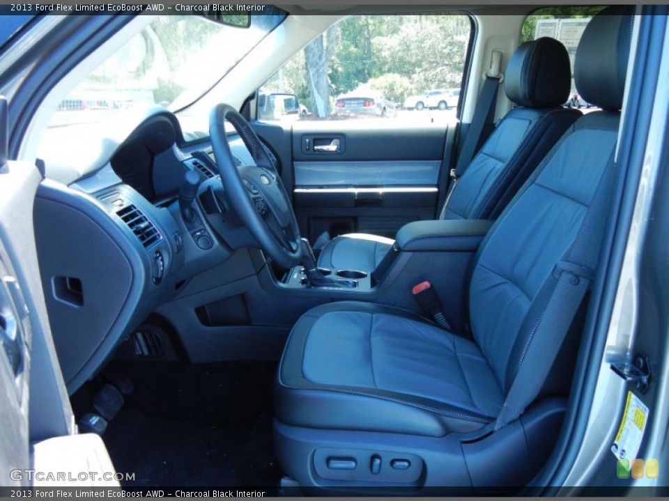 Charcoal Black Interior Photo for the 2013 Ford Flex Limited EcoBoost AWD #81104688