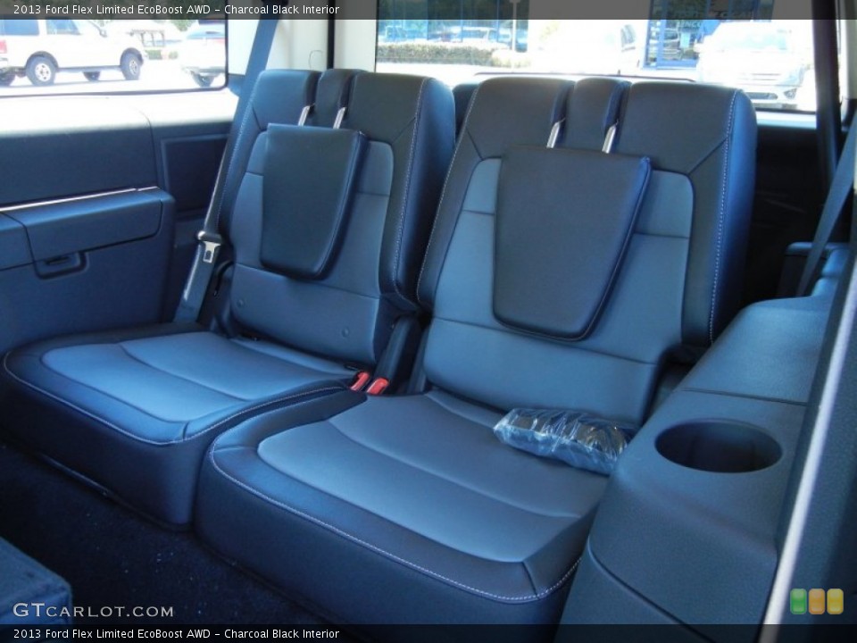 Charcoal Black Interior Rear Seat for the 2013 Ford Flex Limited EcoBoost AWD #81104732