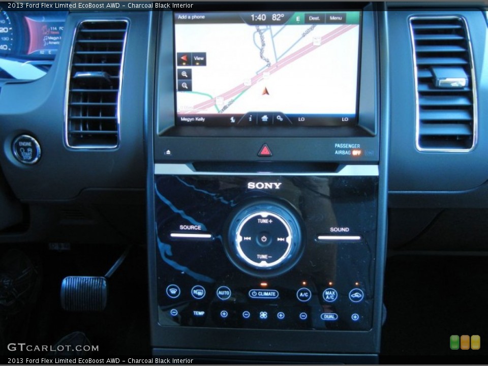 Charcoal Black Interior Navigation for the 2013 Ford Flex Limited EcoBoost AWD #81104810