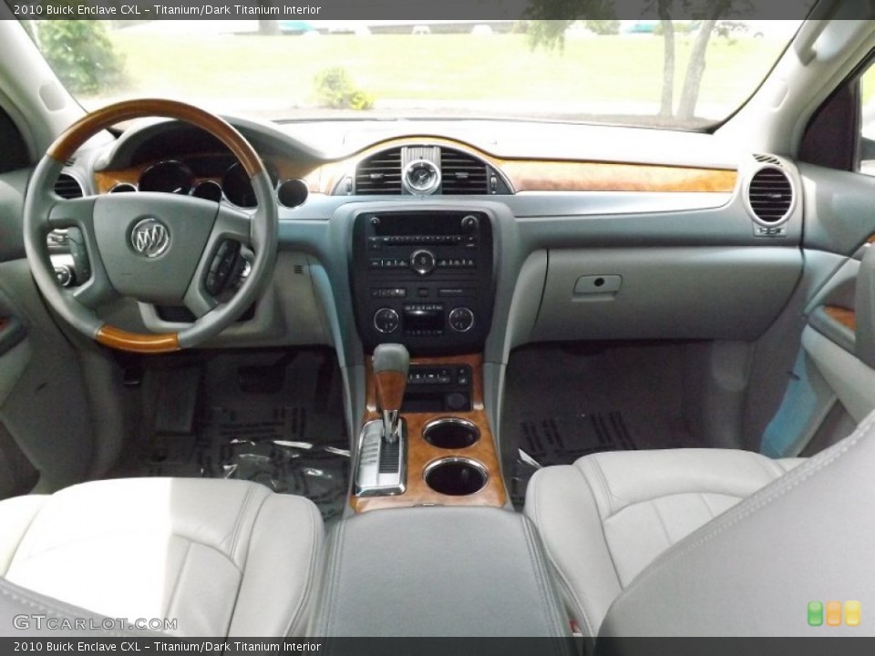 Titanium/Dark Titanium Interior Dashboard for the 2010 Buick Enclave CXL #81105056