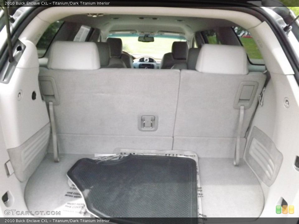 Titanium/Dark Titanium Interior Trunk for the 2010 Buick Enclave CXL #81105077