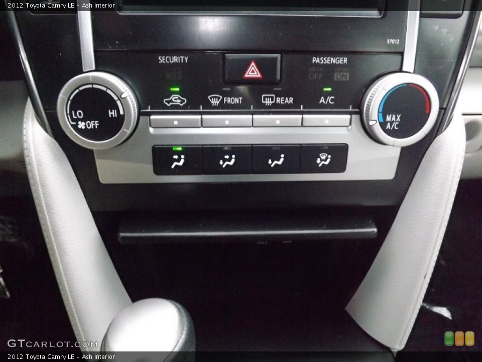 Ash Interior Controls for the 2012 Toyota Camry LE #81106650