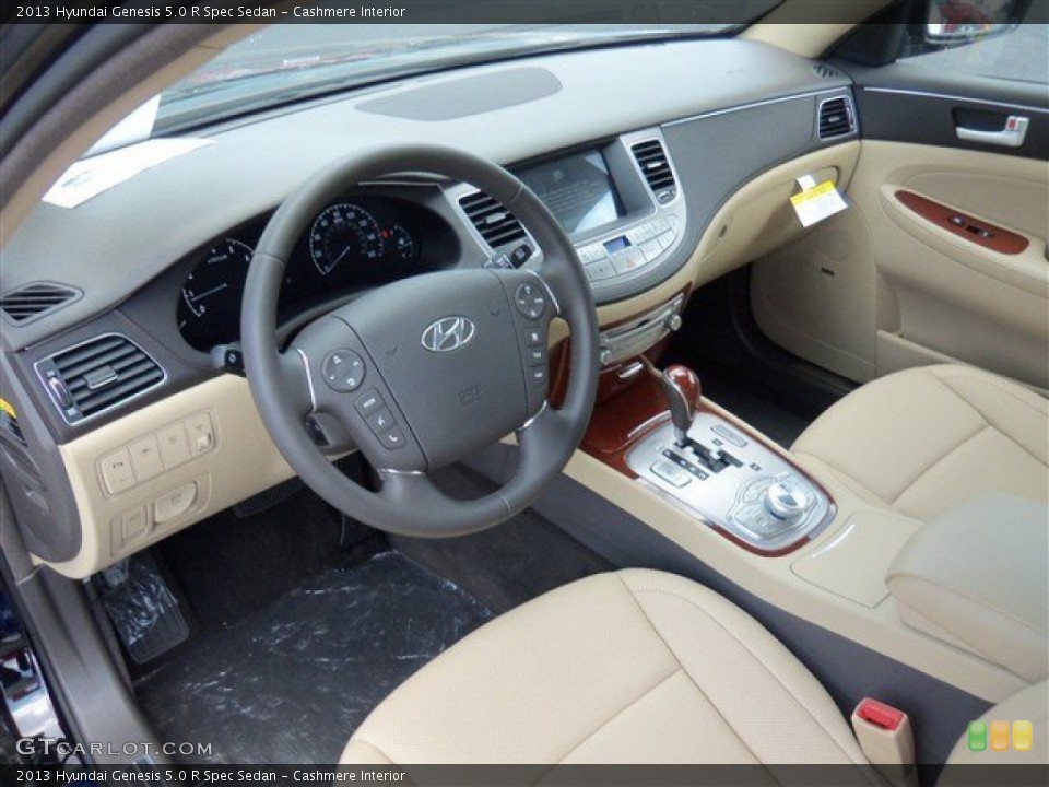 Cashmere Interior Prime Interior for the 2013 Hyundai Genesis 5.0 R Spec Sedan #81106651