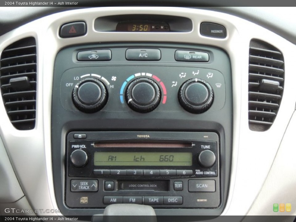 Ash Interior Controls for the 2004 Toyota Highlander I4 #81107129
