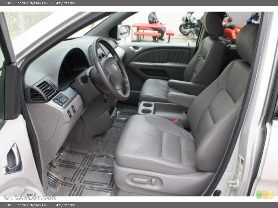 Gray Interior Photo for the 2009 Honda Odyssey EX-L #81110201