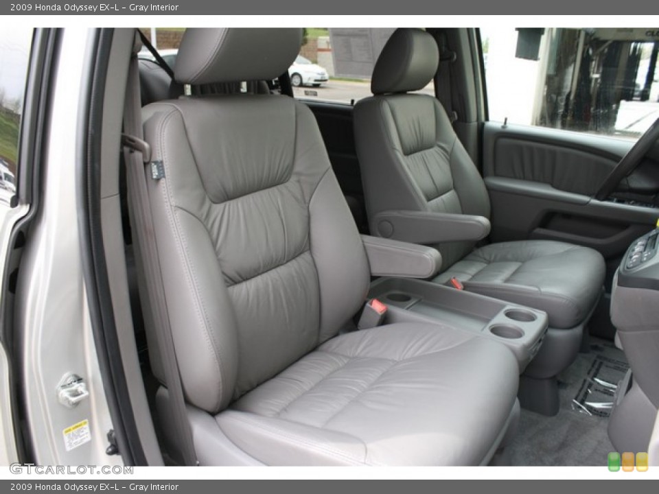 Gray Interior Front Seat for the 2009 Honda Odyssey EX-L #81110350