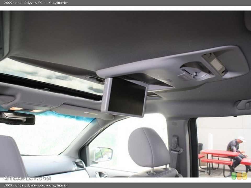 Gray Interior Entertainment System for the 2009 Honda Odyssey EX-L #81110440
