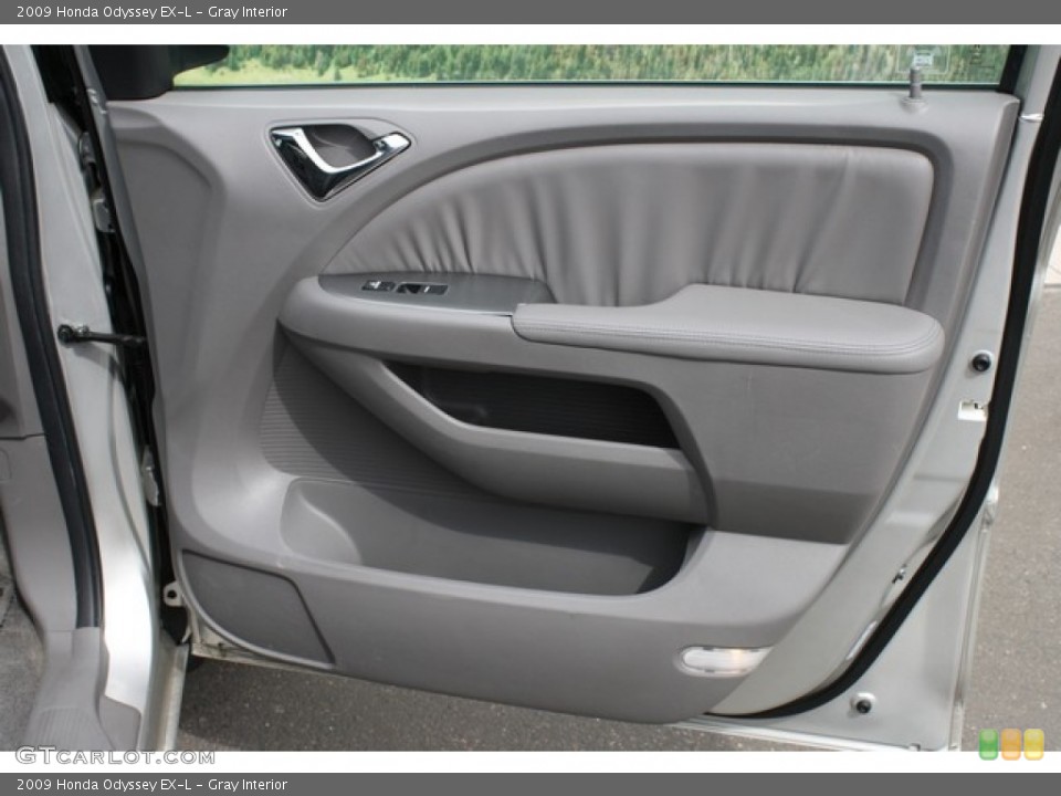 Gray Interior Door Panel for the 2009 Honda Odyssey EX-L #81110529
