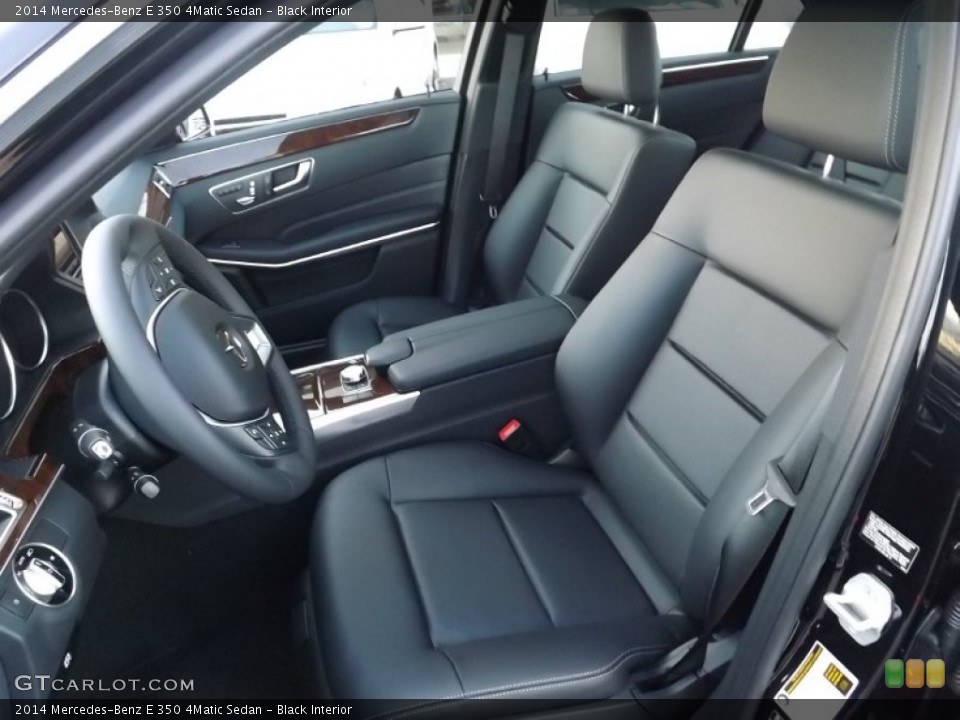 Black Interior Photo for the 2014 Mercedes-Benz E 350 4Matic Sedan #81111874
