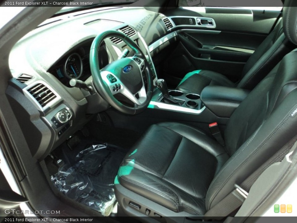 Charcoal Black Interior Prime Interior for the 2011 Ford Explorer XLT #81112444