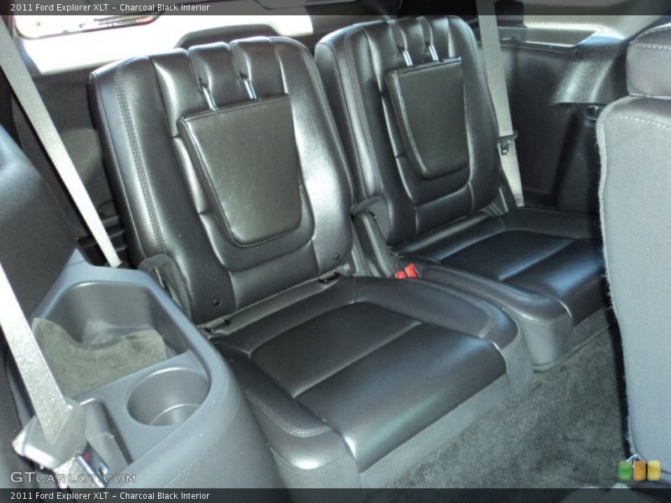 Charcoal Black Interior Rear Seat for the 2011 Ford Explorer XLT #81112569