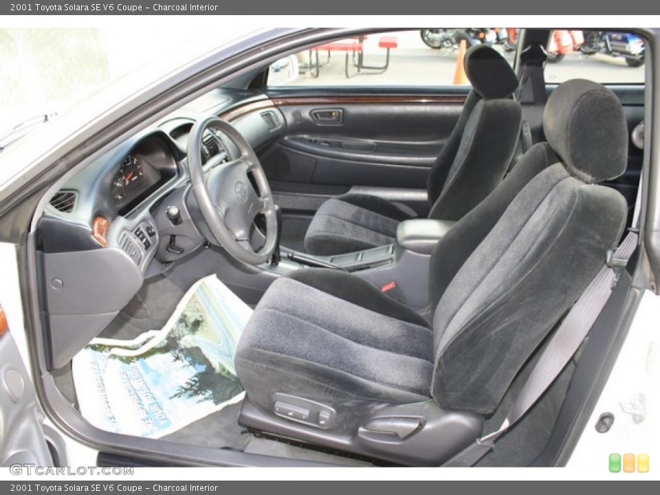 Charcoal Interior Photo for the 2001 Toyota Solara SE V6 Coupe #81112594
