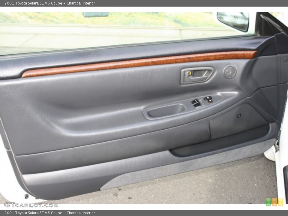 Charcoal Interior Door Panel for the 2001 Toyota Solara SE V6 Coupe #81112812